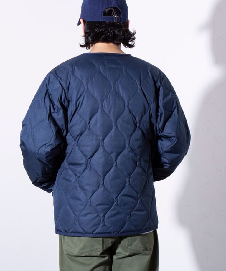 GLOSTER「【TAION/タイオン】GLOSTER別注 ミリタリーライナージャケット ノーカラーMA-1 M65」|ダウン|