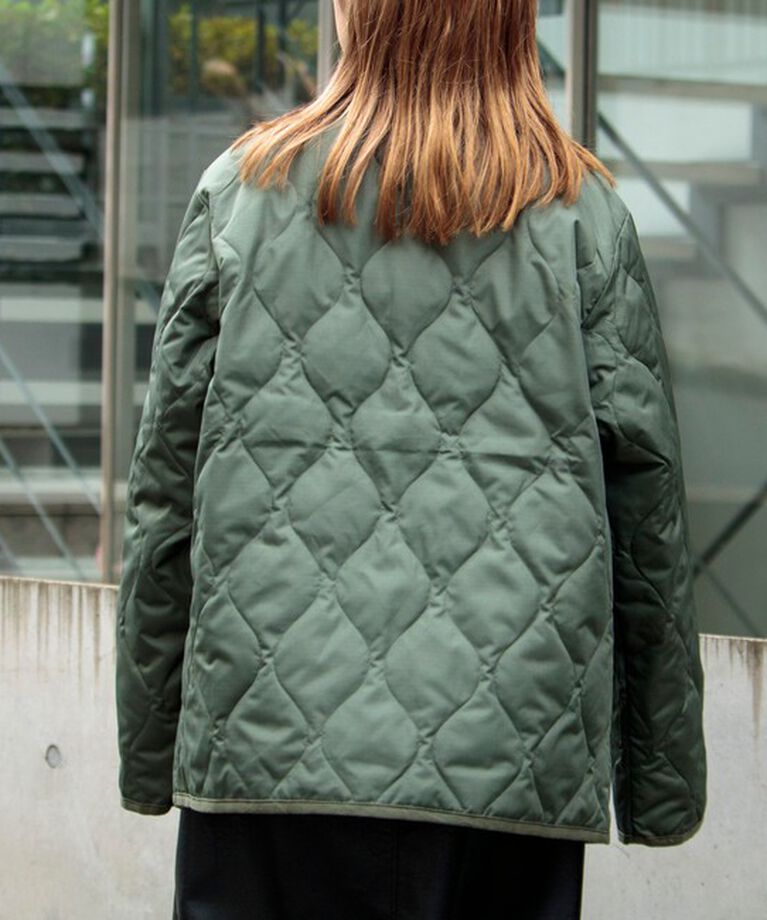 GLOSTER「【TAION/タイオン】GLOSTER別注 ミリタリーライナージャケット ノーカラーMA-1 M65」|ダウン|