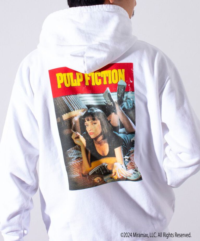 GLOSTER「【GOOD ROCK SPEED】PLUP FICTION ピグメント加工 別注 パーカー」|パーカー|ホワイト