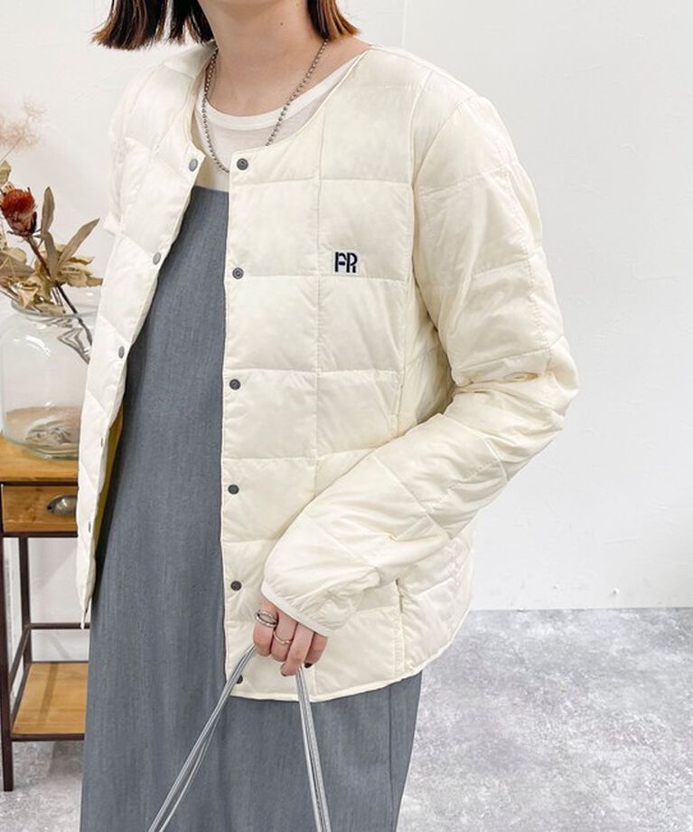 fredy emue「【別注】【TAION×fredy emue】インナーダウン」|ダウン|オフホワイト