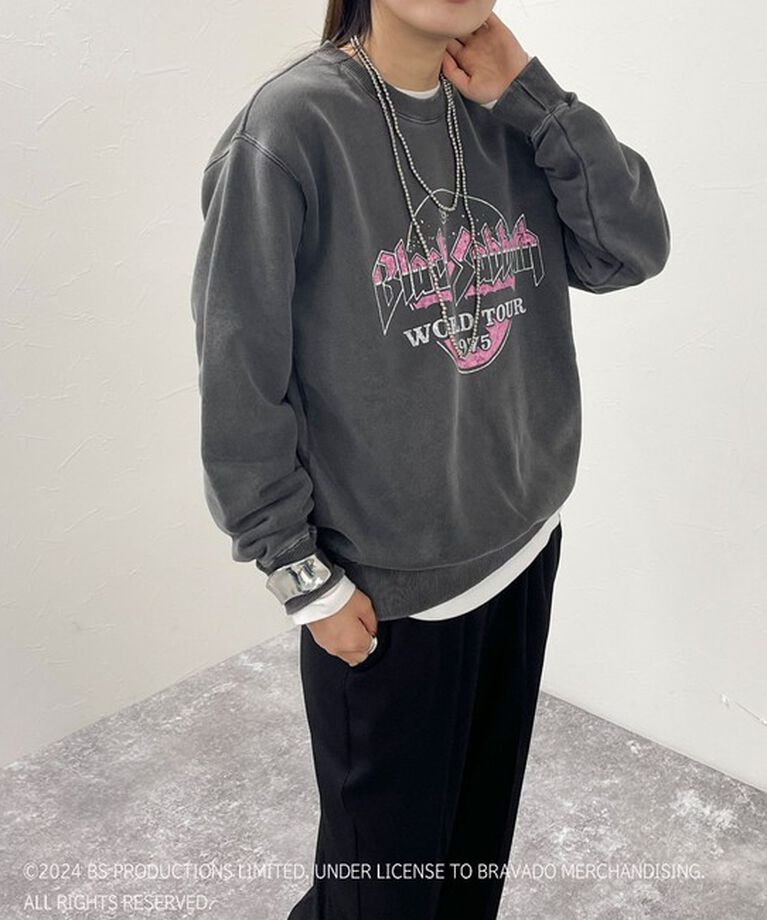 fredy emue「【GOOD ROCK SPEED/グッドロックスピード】BANDプリント裏毛スウェット」|Tシャツ・カットソー|