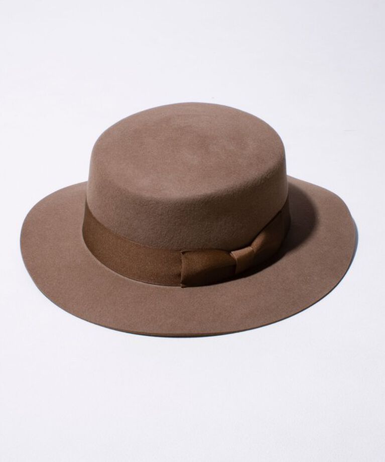 GLOSTER「【GLOSTER/グロスター】WOOL BOATER HAT/ウールボーターハット」|ハット|
