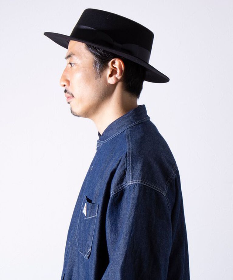 GLOSTER「【GLOSTER/グロスター】WOOL BOATER HAT/ウールボーターハット」|ハット|