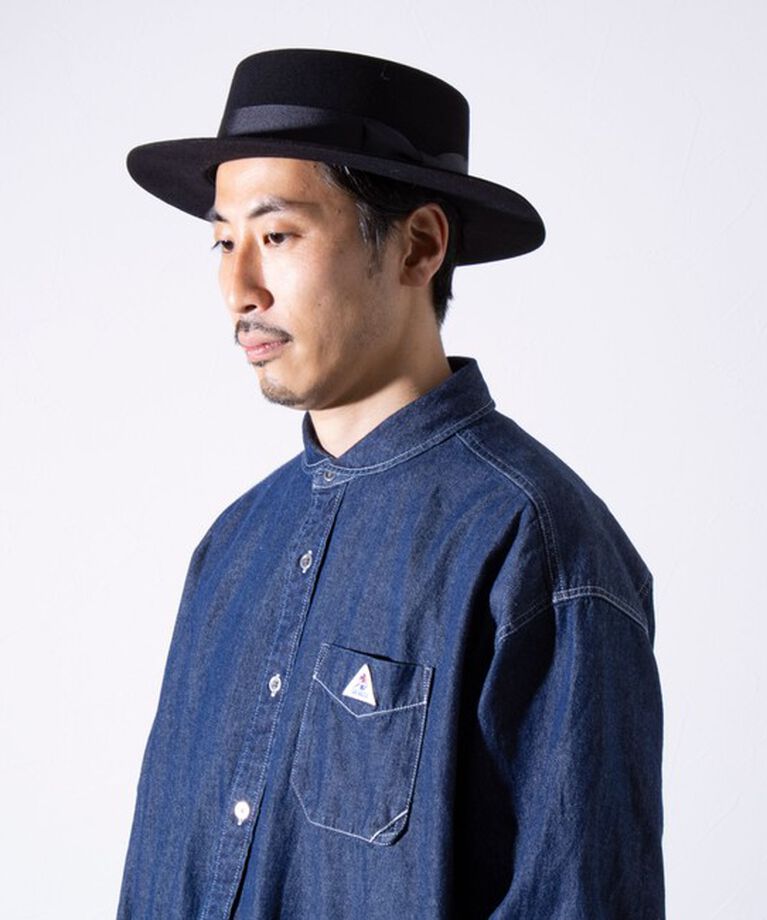 GLOSTER「【GLOSTER/グロスター】WOOL BOATER HAT/ウールボーターハット」|ハット|