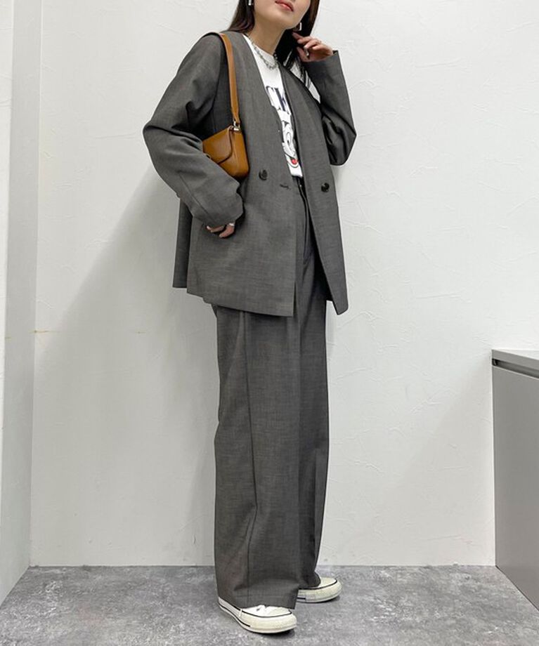 fredy emue「《セットアップ対応》TRタックスラックスパンツ」|スラックス|
