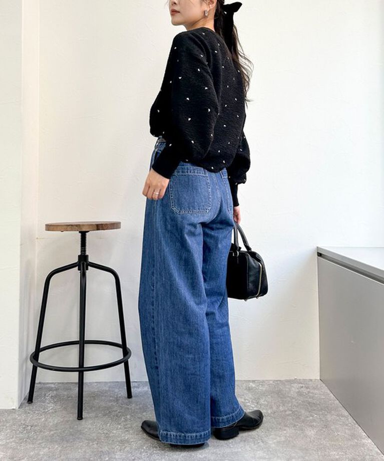 fredy emue「ハート刺繍スウェットプルオーバー」|スウェット・ジャージ|