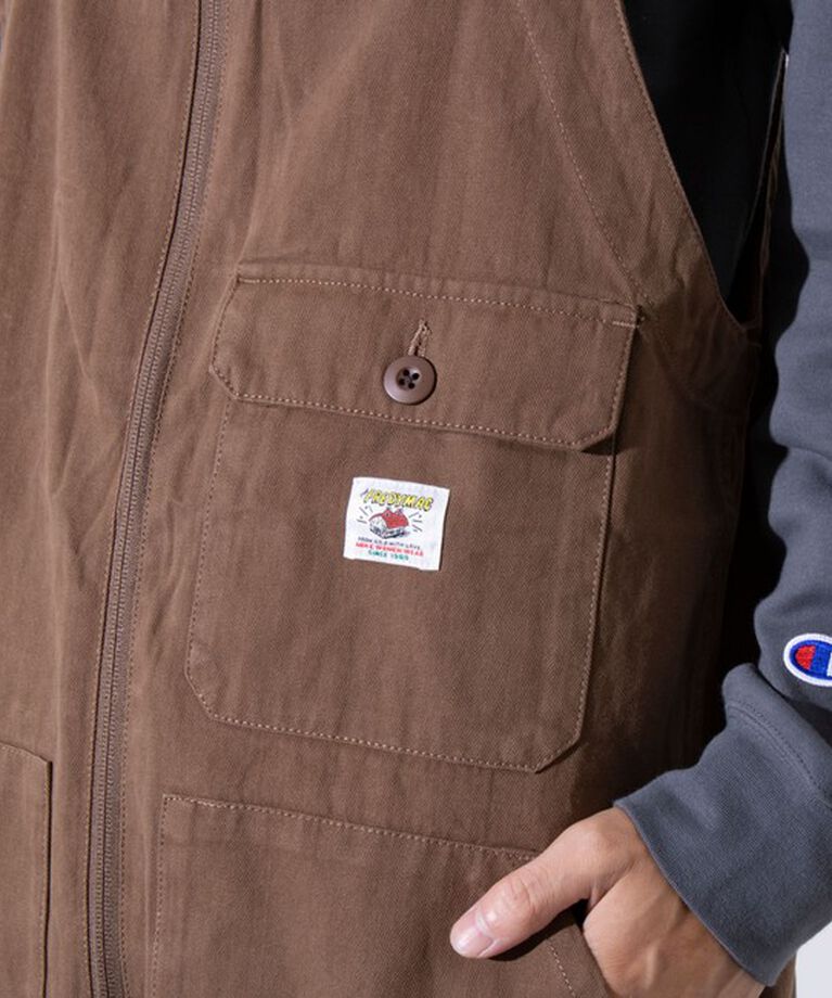 FREDY MAC「【FREDYMAC】別注 ヘリンボーン オーバーオール UNISEX」|オールインワン|