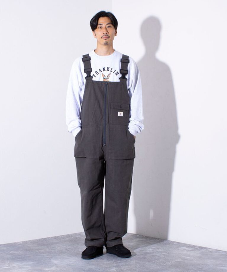 FREDY MAC「【FREDYMAC】別注 ヘリンボーン オーバーオール UNISEX」|オールインワン|