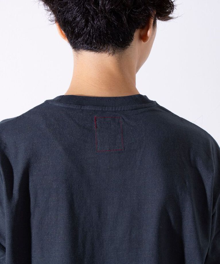 GLOSTER「【GLOSTER/グロスター】BOY BACK FANCY 長袖Tシャツ ワンポイント刺繍」|Tシャツ・カットソー|