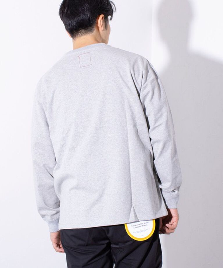 GLOSTER「【GLOSTER/グロスター】BOY BACK FANCY 長袖Tシャツ ワンポイント刺繍」|Tシャツ・カットソー|