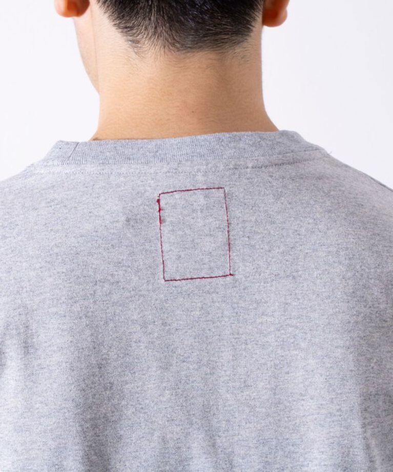 GLOSTER「【GLOSTER/グロスター】BOY BACK FANCY 長袖Tシャツ ワンポイント刺繍」|Tシャツ・カットソー|