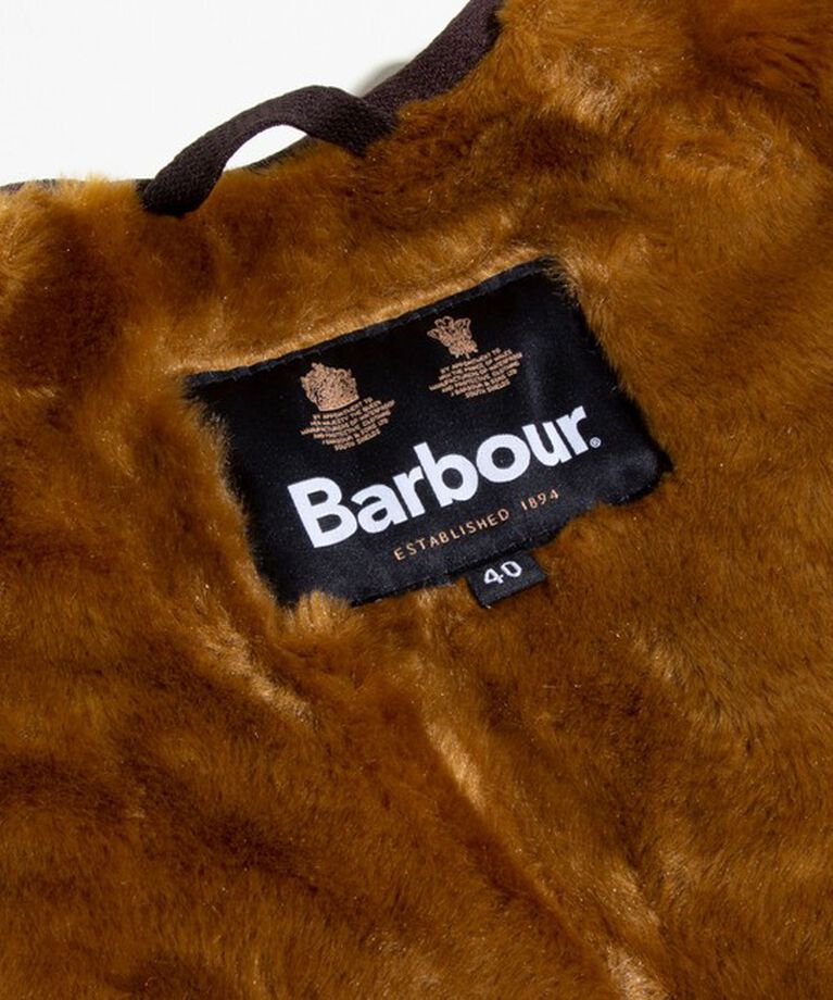 GLOSTER「【BARBOUR/バブアー】フロントジップ ファー ライナー ベスト」|ダウンベスト・ベスト|