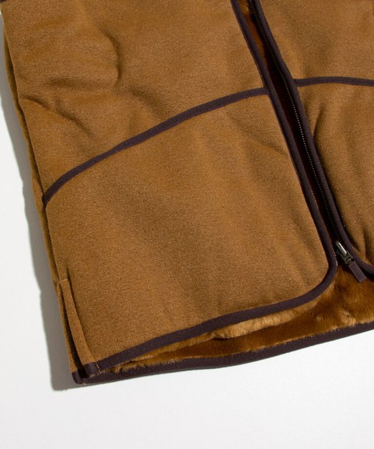 GLOSTER「【BARBOUR/バブアー】フロントジップ ファー ライナー ベスト」|ダウンベスト・ベスト|