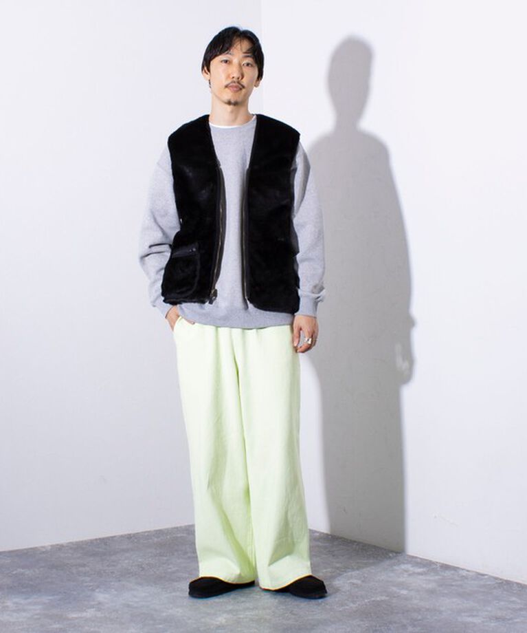 GLOSTER「【BARBOUR/バブアー】フロントジップ ファー ライナー ベスト」|ダウンベスト・ベスト|