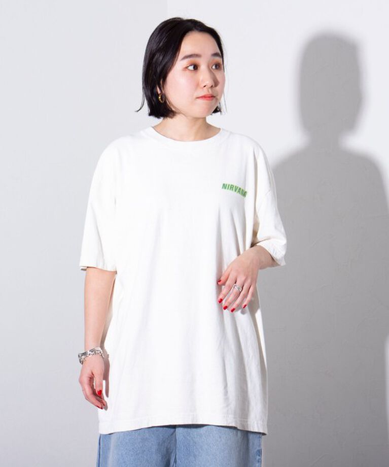 GLOSTER「【GOOD ROCK SPEED】 別注 オーバーサイズバンドTシャツ バンT ロックT」|Tシャツ・カットソー|