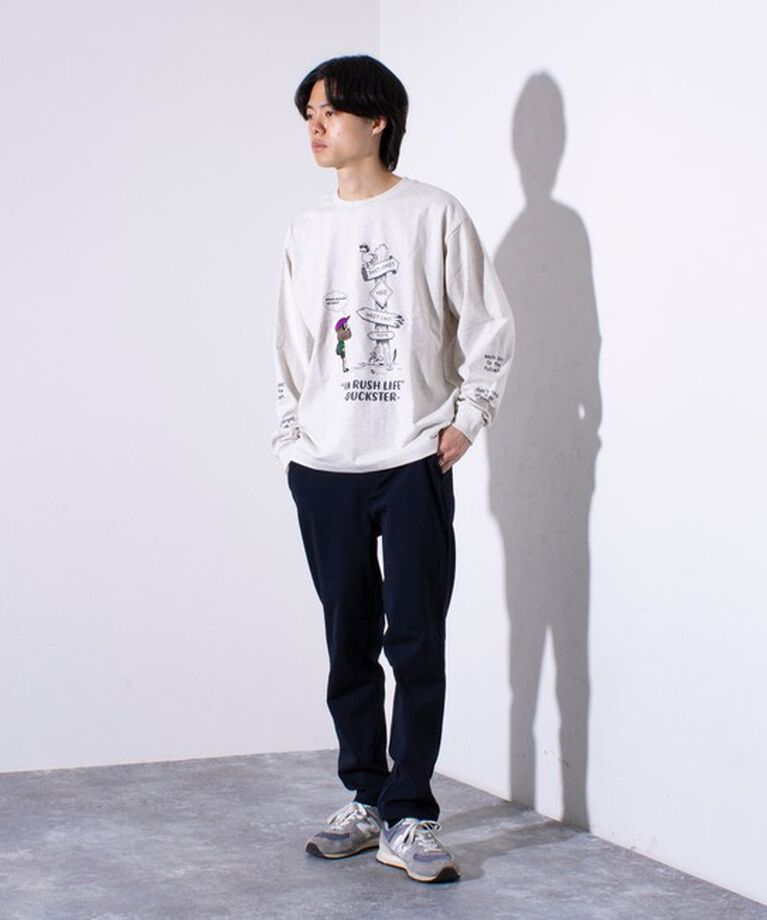 FREDY MAC「【Duckster/ダックスター】吸水速乾天竺 AN RUSH LIFE ロングスリーブTシャツ」|Tシャツ・カットソー|