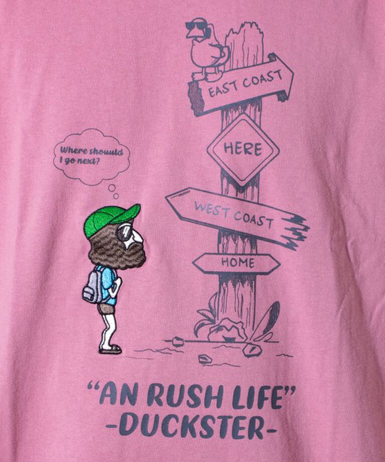 FREDY MAC「【Duckster/ダックスター】吸水速乾天竺 AN RUSH LIFE ロングスリーブTシャツ」|Tシャツ・カットソー|