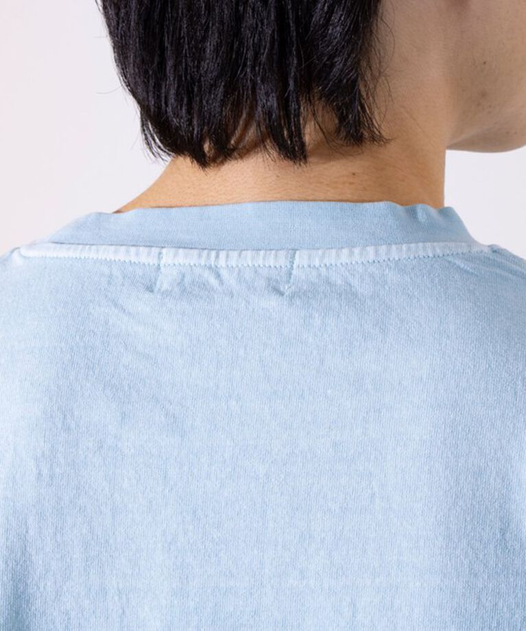 GLOSTER「【GLOSTER/グロスター】16天竺 フレンチブルドッグ刺繍 ショートスリーブTシャツ」|Tシャツ・カットソー|