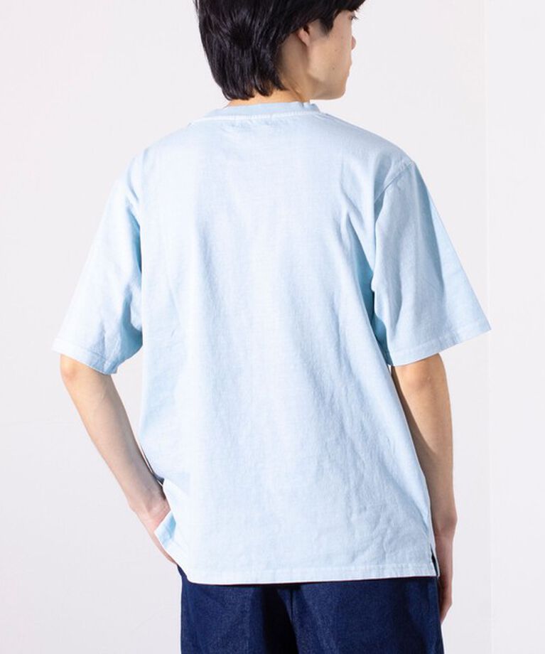 GLOSTER「【GLOSTER/グロスター】16天竺 フレンチブルドッグ刺繍 ショートスリーブTシャツ」|Tシャツ・カットソー|