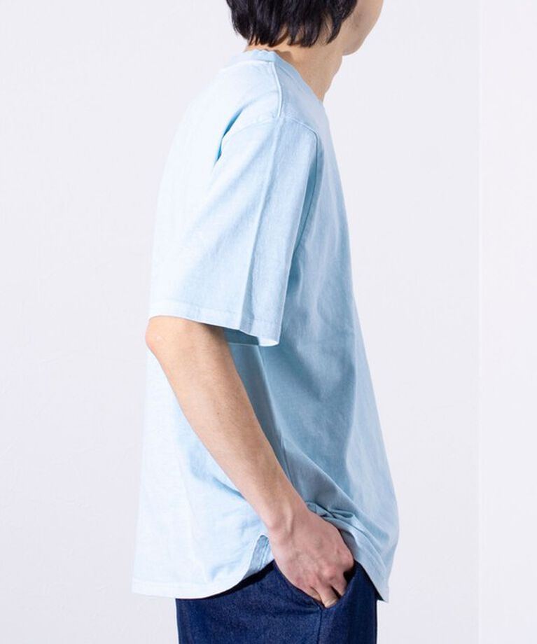 GLOSTER「【GLOSTER/グロスター】16天竺 フレンチブルドッグ刺繍 ショートスリーブTシャツ」|Tシャツ・カットソー|