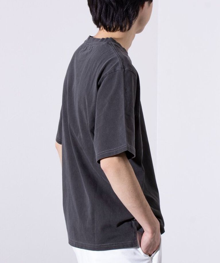 GLOSTER「【GLOSTER/グロスター】16天竺 フレンチブルドッグ刺繍 ショートスリーブTシャツ」|Tシャツ・カットソー|