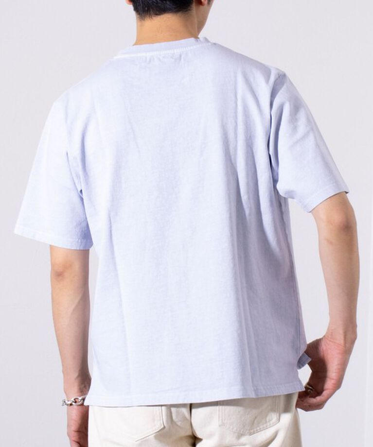 GLOSTER「【GLOSTER/グロスター】16天竺 フレンチブルドッグ刺繍 ショートスリーブTシャツ」|Tシャツ・カットソー|