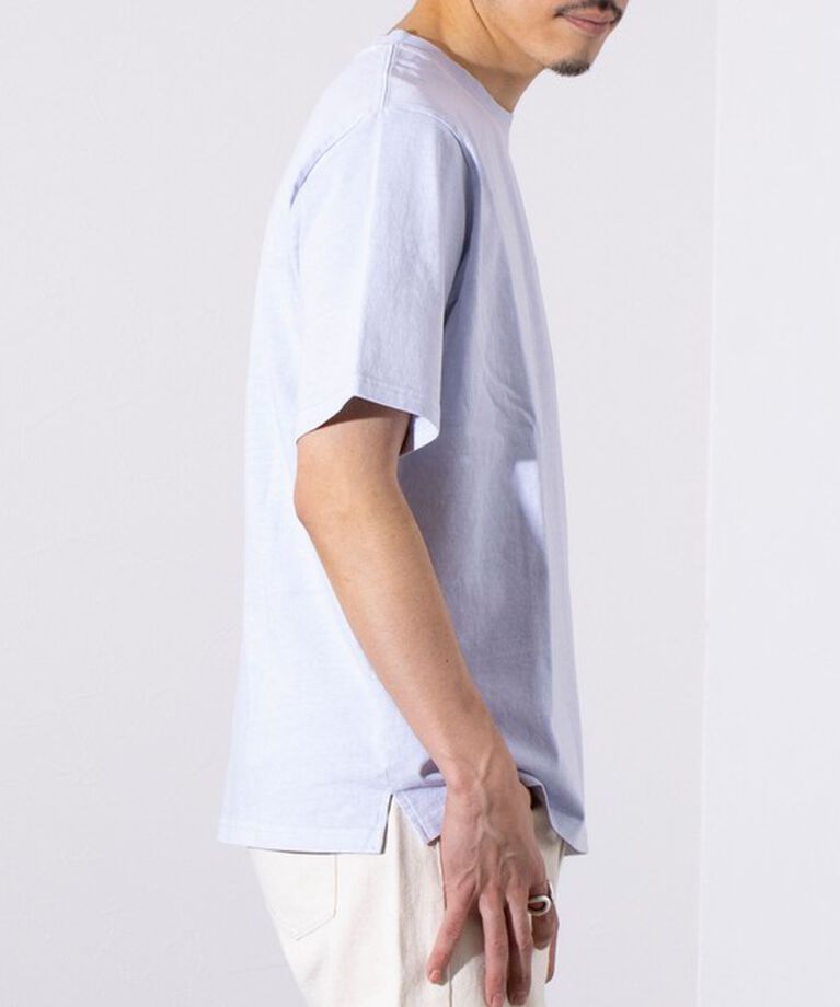 GLOSTER「【GLOSTER/グロスター】16天竺 フレンチブルドッグ刺繍 ショートスリーブTシャツ」|Tシャツ・カットソー|