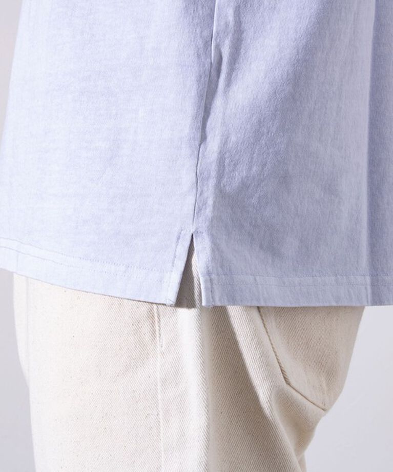 GLOSTER「【GLOSTER/グロスター】16天竺 フレンチブルドッグ刺繍 ショートスリーブTシャツ」|Tシャツ・カットソー|