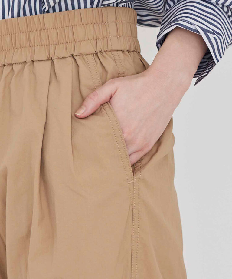 vis-a-vis「【WEB限定】ジョガーにもなる２WAY仕様！ナイロンストレートパンツ」|スラックス|