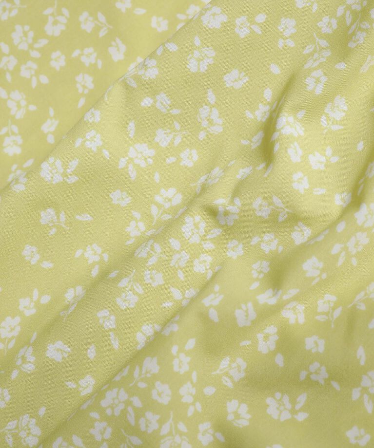 VIS「【EASY CARE】袖ボリュームフラワープリントワンピース」|ワンピース|