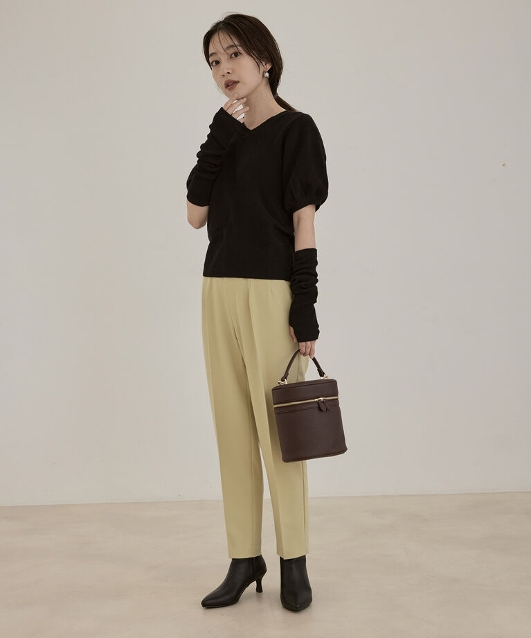 VIS「【前後2WAY】グローブ付きニットプルオーバー【sustainable】」|ニット・セーター|