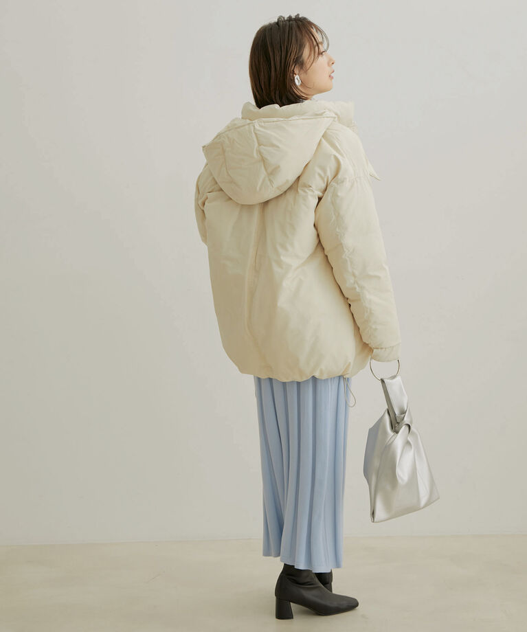 VIS「【撥水・保温】eco cloudモンスターパーカー【sustainable】」|ダウン|