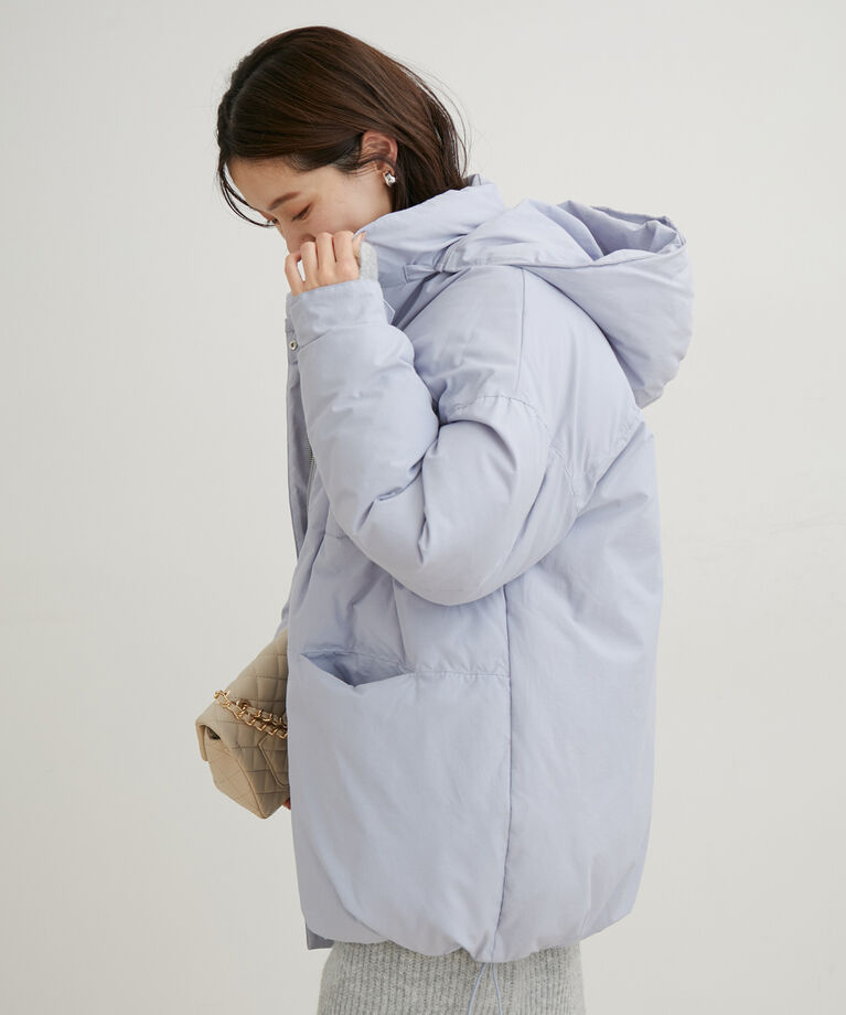 VIS「【撥水・保温】eco cloudモンスターパーカー【sustainable】」|ダウン|