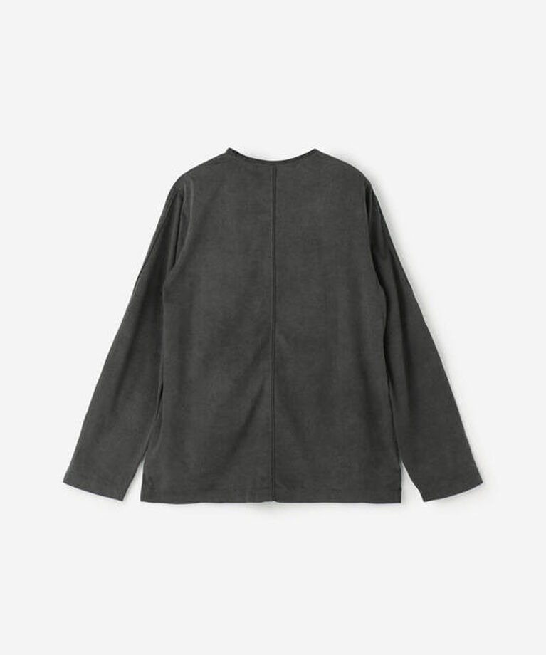 unfil「unfil | コットンジャージー ガーメントダイクルーネックTシャツ WOMEN」|Tシャツ・カットソー|