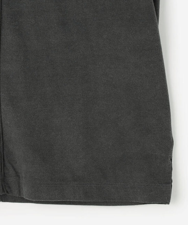 unfil「unfil | コットンジャージー ガーメントダイクルーネックTシャツ WOMEN」|Tシャツ・カットソー|