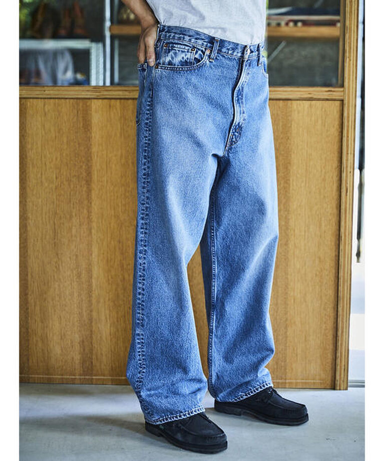  「orSlow | SUPER DAD'S DENIM PANTS MEN」|デニム|