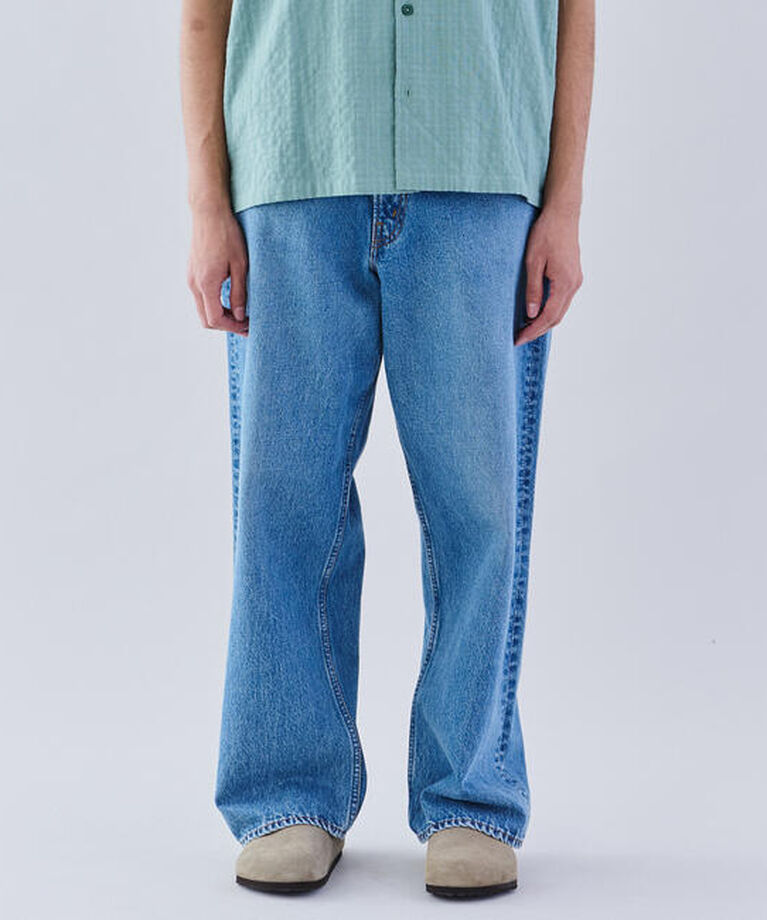  「orSlow | SUPER DAD'S DENIM PANTS MEN」|デニム|