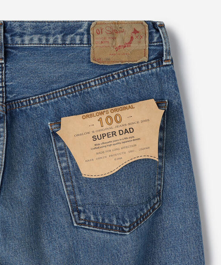  「orSlow | SUPER DAD'S DENIM PANTS MEN」|デニム|