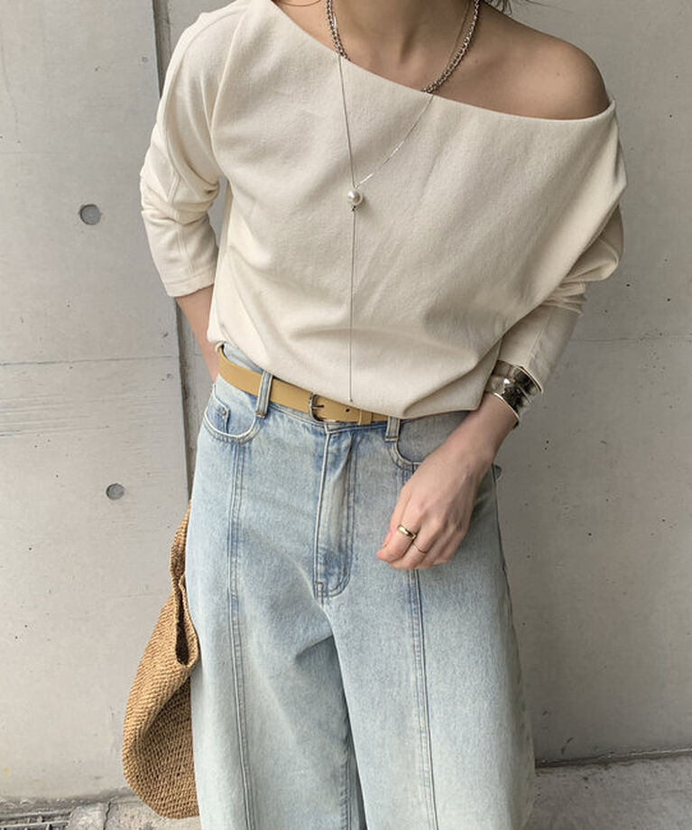  「ブークレーダンボールオフショル」|Tシャツ・カットソー|