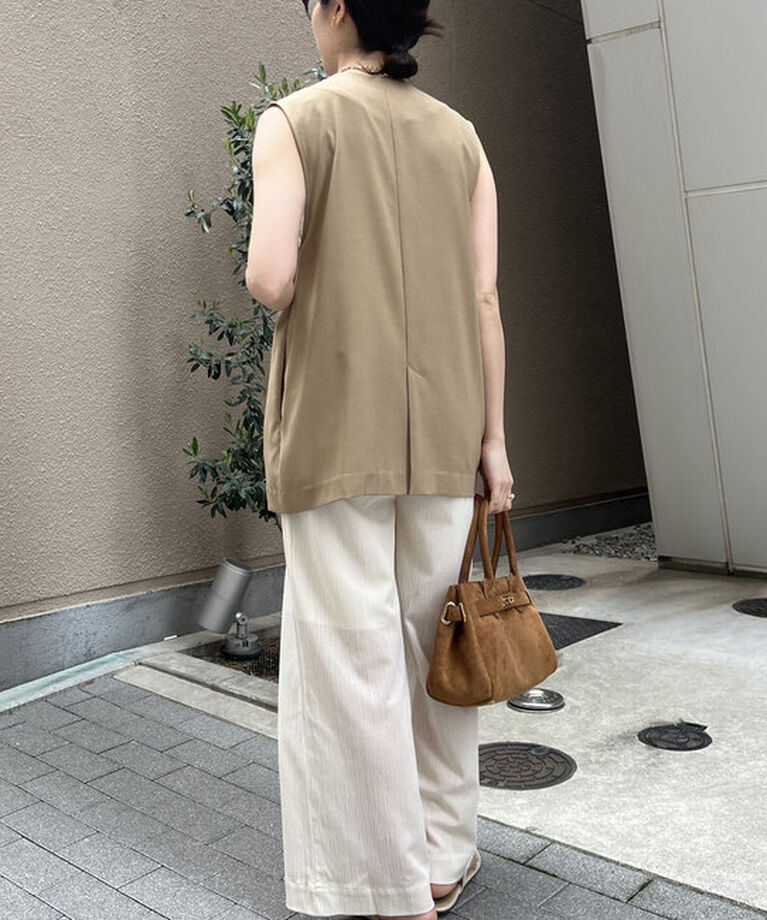  「【WEB限定】接触冷感ベスト」|ベスト・ジレ|