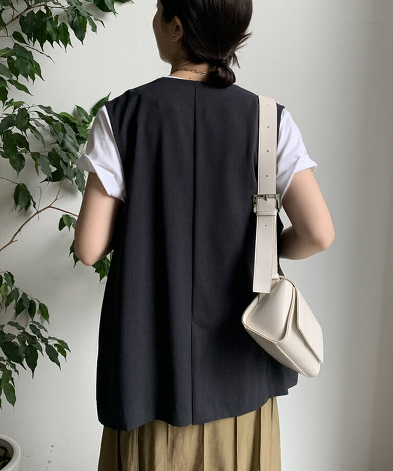  「【WEB限定】接触冷感ベスト」|ベスト・ジレ|