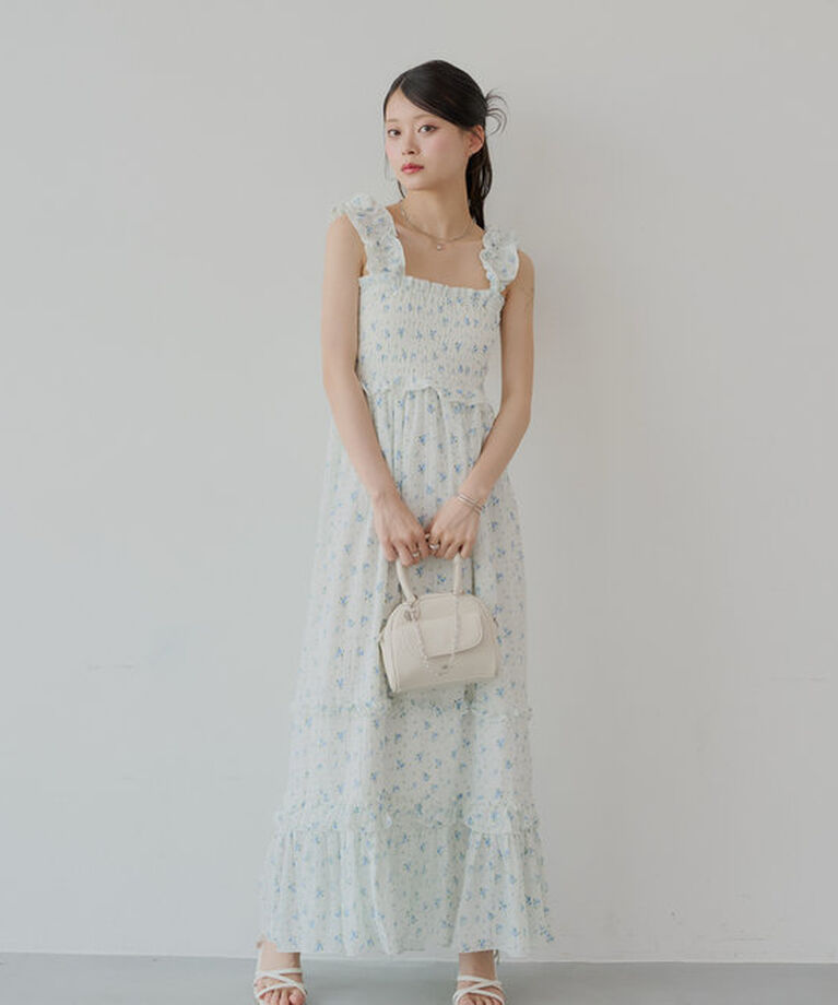  「【5色展開】フリルデザインベアワンピース」|ワンピース|