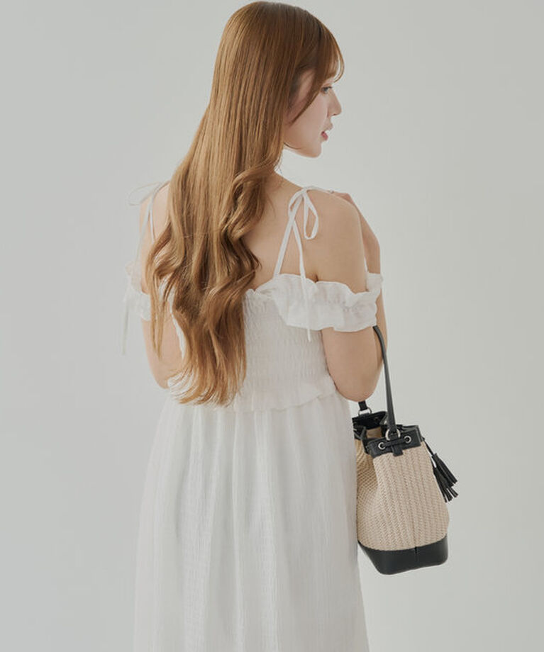  「【5色展開】フリルデザインベアワンピース」|ワンピース|