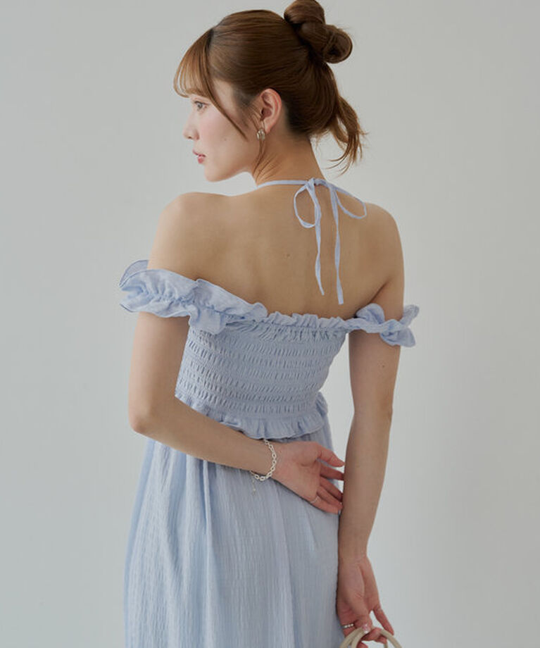  「【5色展開】フリルデザインベアワンピース」|ワンピース|