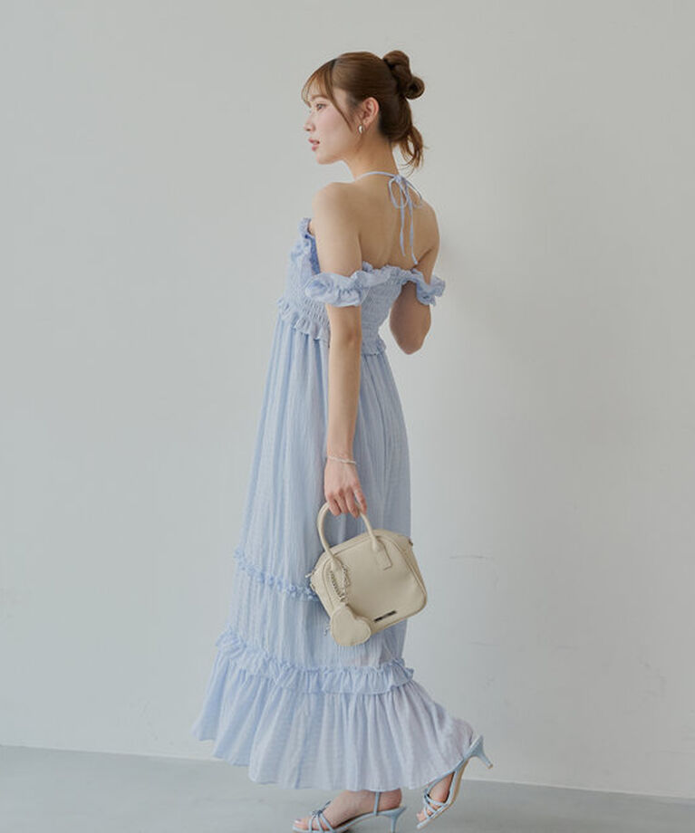  「【5色展開】フリルデザインベアワンピース」|ワンピース|