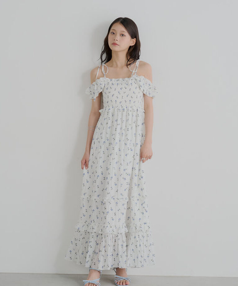  「【5色展開】フリルデザインベアワンピース」|ワンピース|