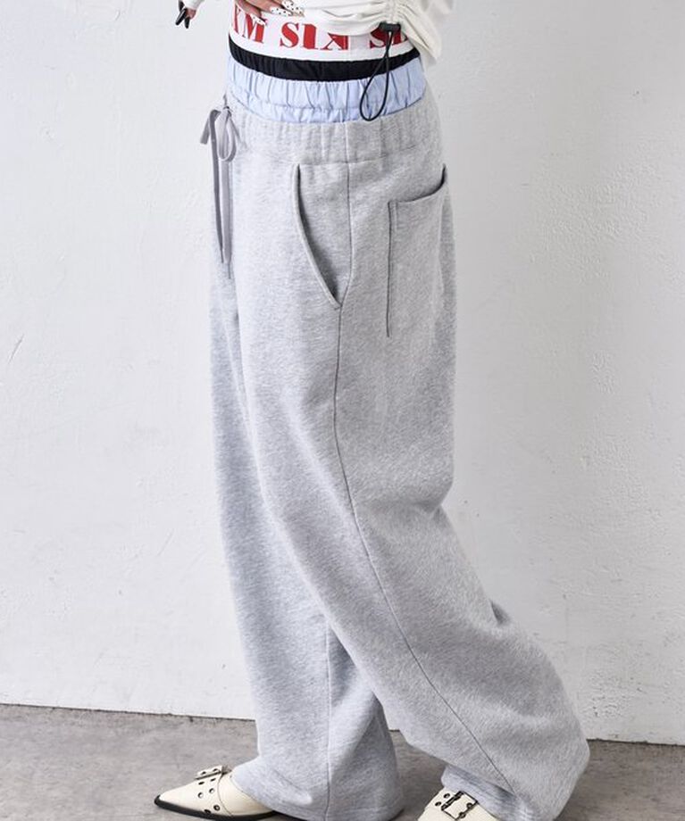  「【新色ブラック予約】Six M/シックスエム トリプルレイヤードパンツ」|チノ|