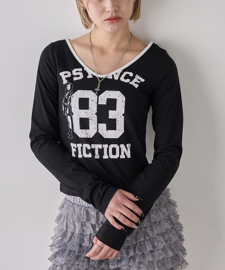  「エリオットVネックロンT」|Tシャツ・カットソー|