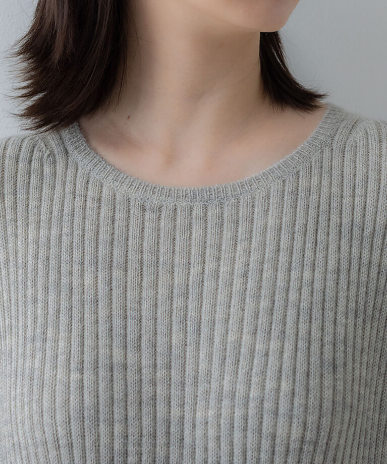 collex「ナチュラルファインヤーンニットワンピース」|ワンピース|