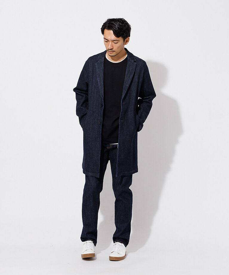 ABAHOUSE「【セットアップ対応】ストレッチ デニム チェスターコート」|その他|